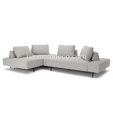 Siffar Sofa ta Divan Wisp Grey